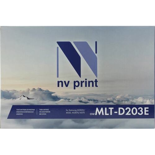 Картридж черный (или контейнер с черными чернилами) NV-Print MLT-D203E