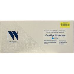 Тонер-картридж NV-Print 055H-NC Cyan для Canon i-SENSYS MF742Cdw/MF744Cdw/MF746Cx/LBP-663Cdw