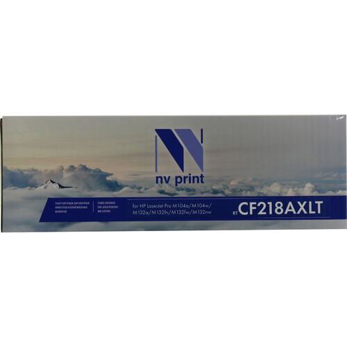 Картридж черный (или контейнер с черными чернилами) NV-Print NV-CF218AXLT