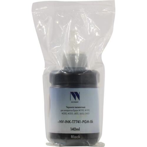 Картридж черный (или контейнер с черными чернилами) NV-Print NV-INK-T7741-PGM-BK