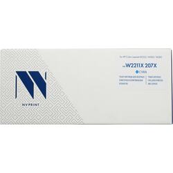 Картридж NV-Print W2211X (№207X) Cyan для HP LaserJet Pro M255/M282/M283