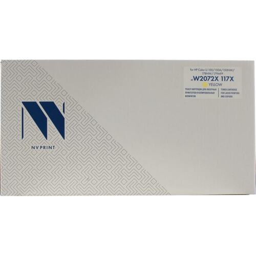 Картридж цветной (или контейнер с цветными чернилами) NV-Print W2072X