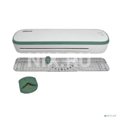 Ламинатор Office Kit L2307G белый/зеленый A4 (60-125мкм) 27.8см/мин (2вал.) лам.фото