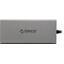 Док-станция USB Type C -> HDMI/VGA + USB Type A + audio Orico MC-U501P-GY, вид сверху