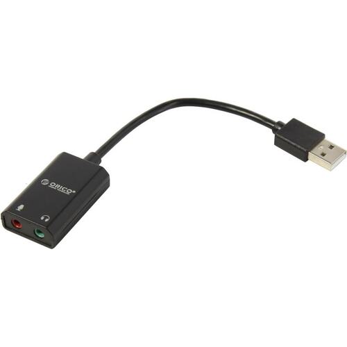 Звуковая карта USB 2.0 Orico SKT2-BK <SKT2-BK>