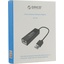 Orico <UTJ-U2-BK> Внешняя сетевая карта (1 x 100 Мбит/с, USB), вид упаковки