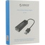 Orico <UTJ-U2-BK>    (1  10/100 /, USB),  