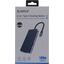 Док-станция USB Type C -> HDMI/VGA + USB Type A + LAN + CR + audio Orico WB-11P-GY, вид упаковки