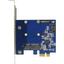 SATA контроллер Orient A1061S-MS PCI Express, вид сверху