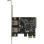 USB  Orient AM-3U2PE PCI Express,  