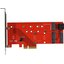 Переходник M.2 - PCI-E Orient C297E, вид сверху