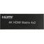 Переключатель/разветвитель HDMI (Video Switch + Splitter) Orient HS0402H, вид сверху