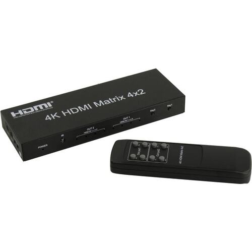 Переключатель/разветвитель HDMI (Video Switch + Splitter) Orient HS0402H