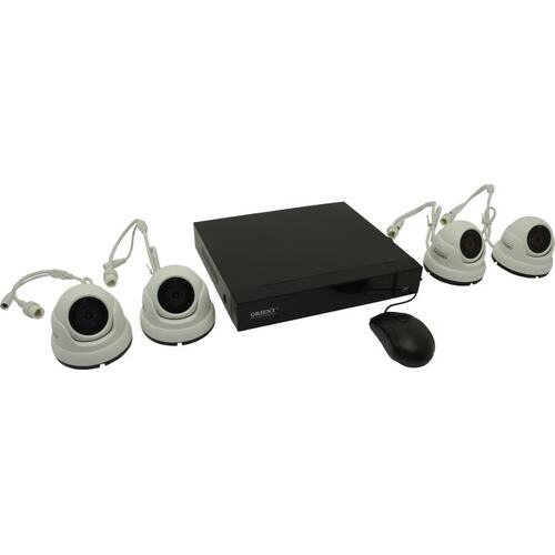 Готовый комплект видеонаблюдения Orient NVR+4D/5M POE