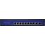 Orient <SWP-7508POE/2P PS+> Неуправляемый коммутатор (10 x 100 Мбит/с, 8 портов IEEE 802.3at (PoE+)), вид спереди