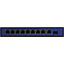 Orient <SWP-7508POE/SFP GE> Неуправляемый коммутатор (9 x 1 Гбит/с, 1 x SFP, 8 портов IEEE 802.3af (PoE)), вид спереди