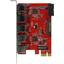 USB контроллер Orient VA-3U5219PE PCI Express, вид сверху