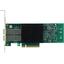 Сетевая карта Orient <XWT-INT520PE8 2SFP+>, вид сверху
