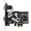 Контроллер COM-портов Orient XWT-PE4SV2 PCI Express, вид сверху