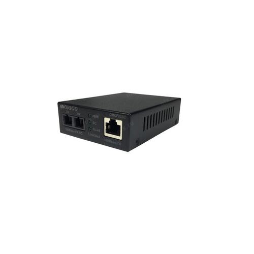 Медиаконвертер Origo OMCF02SC/A1A 100Base-TX / 100Base-FX (SC), 1310 нм, многомод, до 2 км