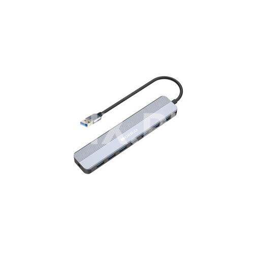 Разветвитель USB 3.0 Origo OU2270P 7порт. серебристый (OU2270P/A1A)