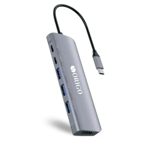 Разветвитель USB 3.0 Origo OU3360PD 3порт. серебристый (OU3360PD/A1A)