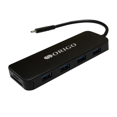 OU3390SNPD/B1 ORIGO Док-станция USB-C, 4xUSB 3.0, 1xUSB-C/PD 3.0, 1x1000Base-T, 1xHDMI, 1xVGA, слот SD/TF/microSD