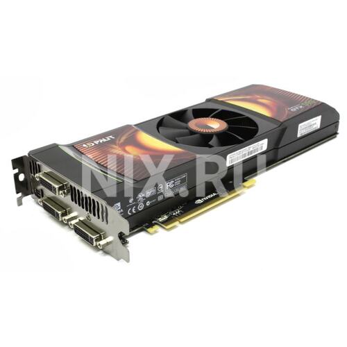 Игровая видеокарта Palit GeForce<sup>®</sup> GTX 590 (3072MB GDDR5) GeForce<sup>®</sup> GTX 590 3 Гб GDDR5