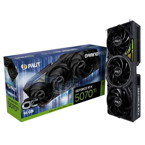 Palit GamingPro NE7507TS19T2-GB2031Y GeForce<sup>®</sup> RTX 5070 Ti OC 16 Гб GDDR7