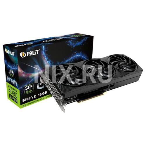 Игровая видеокарта Palit Infinity 3 NED408SS19T2-1032S GeForce<sup>®</sup> RTX 4080 SUPER OC 16 Гб GDDR6X
