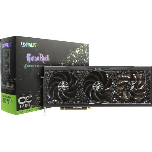 Игровая видеокарта Palit GameRock RTX4070Ti GameRock OC 12GB GeForce<sup>®</sup> RTX 4070 Ti OC 12 Гб GDDR6X