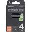  Panasonic Eneloop Pro BK-3HCDE/4BE 4 .,  