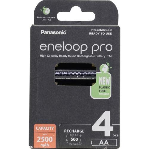 Аккумулятор Panasonic Eneloop Pro BK-3HCDE/4BE 4 шт.