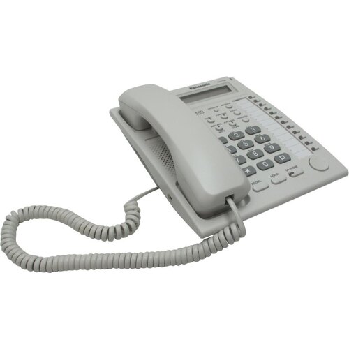 Аналоговый системный телефон Panasonic KX-T7730/X Белый