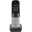 Дополнительная трубка DECT DECT + GAP Panasonic KX-TGA681RUB Черный, вид спереди