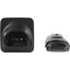 Дополнительная трубка DECT DECT + GAP Panasonic KX-TGFA30RUM Черный, вид сверху