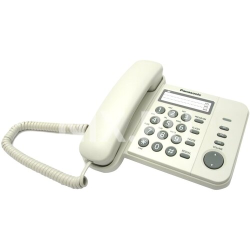 Проводной телефон Panasonic KX-TS2352RUW Белый