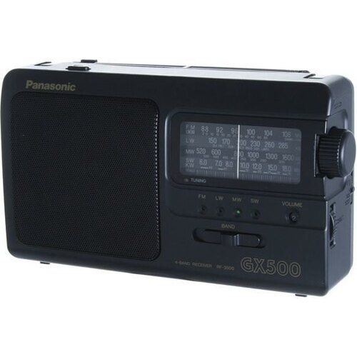 Panasonic <RF-3500E9-K> Радиоприемник (FM/AM, 220V/4xC)