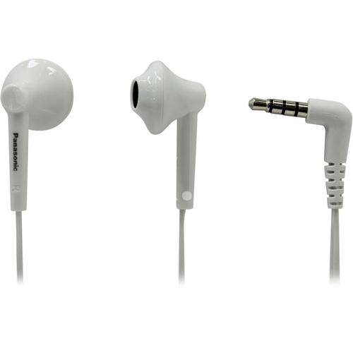 Наушники с микрофоном Panasonic For Mobile RP-TCM50E-W White