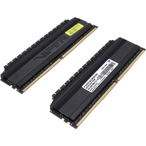 Модуль памяти Patriot Viper 4 Blackout <PVB416G360C8K> DDR4 2x 8 Гб <PC4-28800>