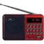 Perfeo i90-RED <PF_A4871>  (3W, FM, USB, microSD, Li-Ion),  
