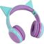 Наушники с микрофоном Perfeo KIDS Violet, вид основной