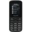 Телефон Philips Xenium E2101 Black, вид спереди