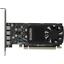 Профессиональная видеокарта Pny VCQP1000DVIV2-PB 4 Гб GDDR5, вид сверху