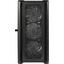 Корпус Miditower Powercase ByteFlow Micro Black MicroATX без БП с окном, вид спереди