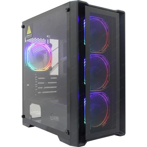 Корпус Miditower Powercase Alisio X4B (CAMIB-L4) MicroATX без БП с окном