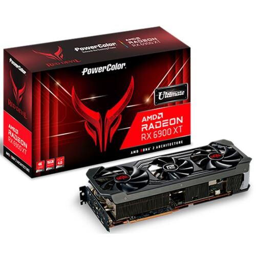 Игровая видеокарта PowerColor Red Devil Radeon RX 6900 XT RADEON RX 6900 XT 16 Гб GDDR6