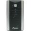 ИБП 400 ВА PowerMan Black Star 400 Plus 2 розетки евростандарт с заземлением, вид спереди