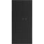 Корпус Minitower PowerMan ES-725BK MicroATX без БП, вид спереди