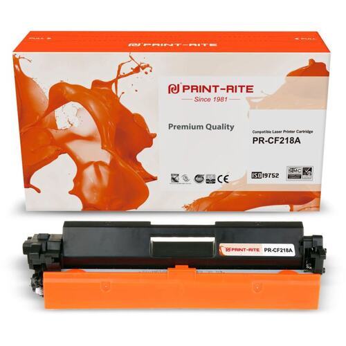 Картридж черный (или контейнер с черными чернилами) Print-Rite PR-CF218A аналог для HP
